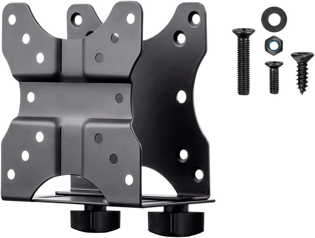 Monoprice Computer Case CPU Holder - Thin Client Mini PC Multi-Mount, Works with Mini PCs Up to 2.9 Inches Wide