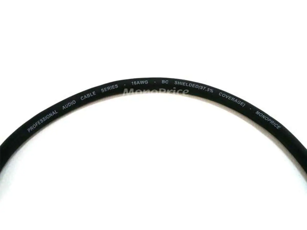 Monoprice Premier Series XLR Male to 1/4-Inch TRS Male Cable