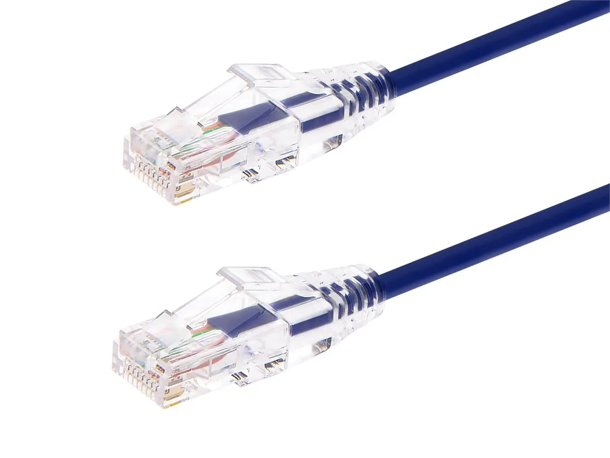 Monoprice SlimRun Cat6 UTP Ethernet Patch Cable 28AWG 550MHz Snagless