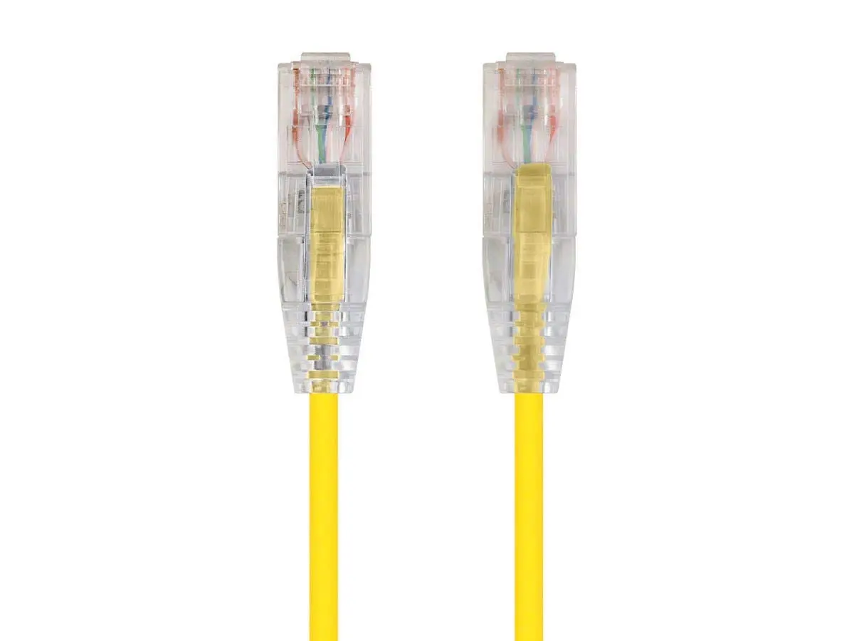 Monoprice SlimRun Cat6 UTP Ethernet Patch Cable 28AWG 550MHz Snagless
