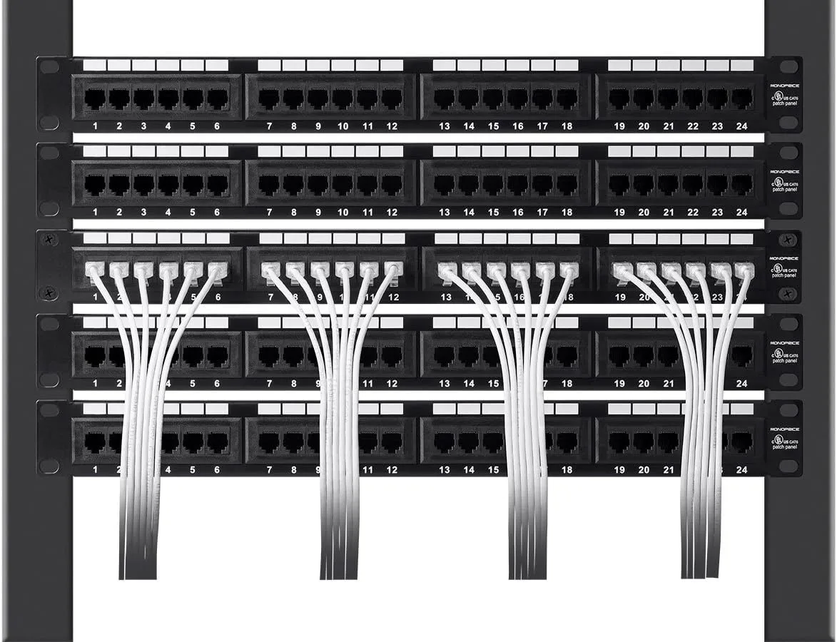 Monoprice SlimRun Cat6 UTP Ethernet Patch Cable 28AWG 550MHz Snagless