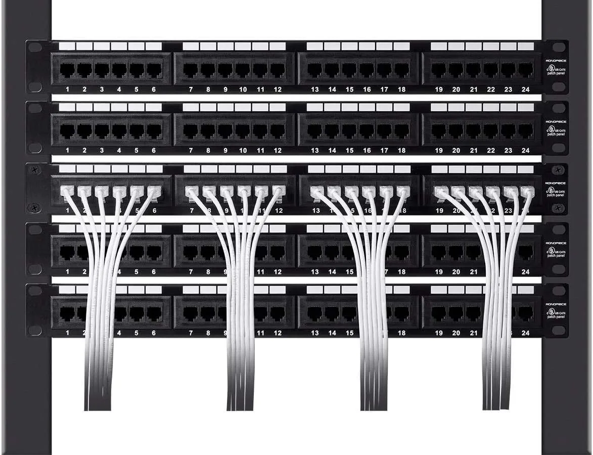 Monoprice SlimRun Cat6 UTP Ethernet Patch Cable 28AWG 550MHz Snagless
