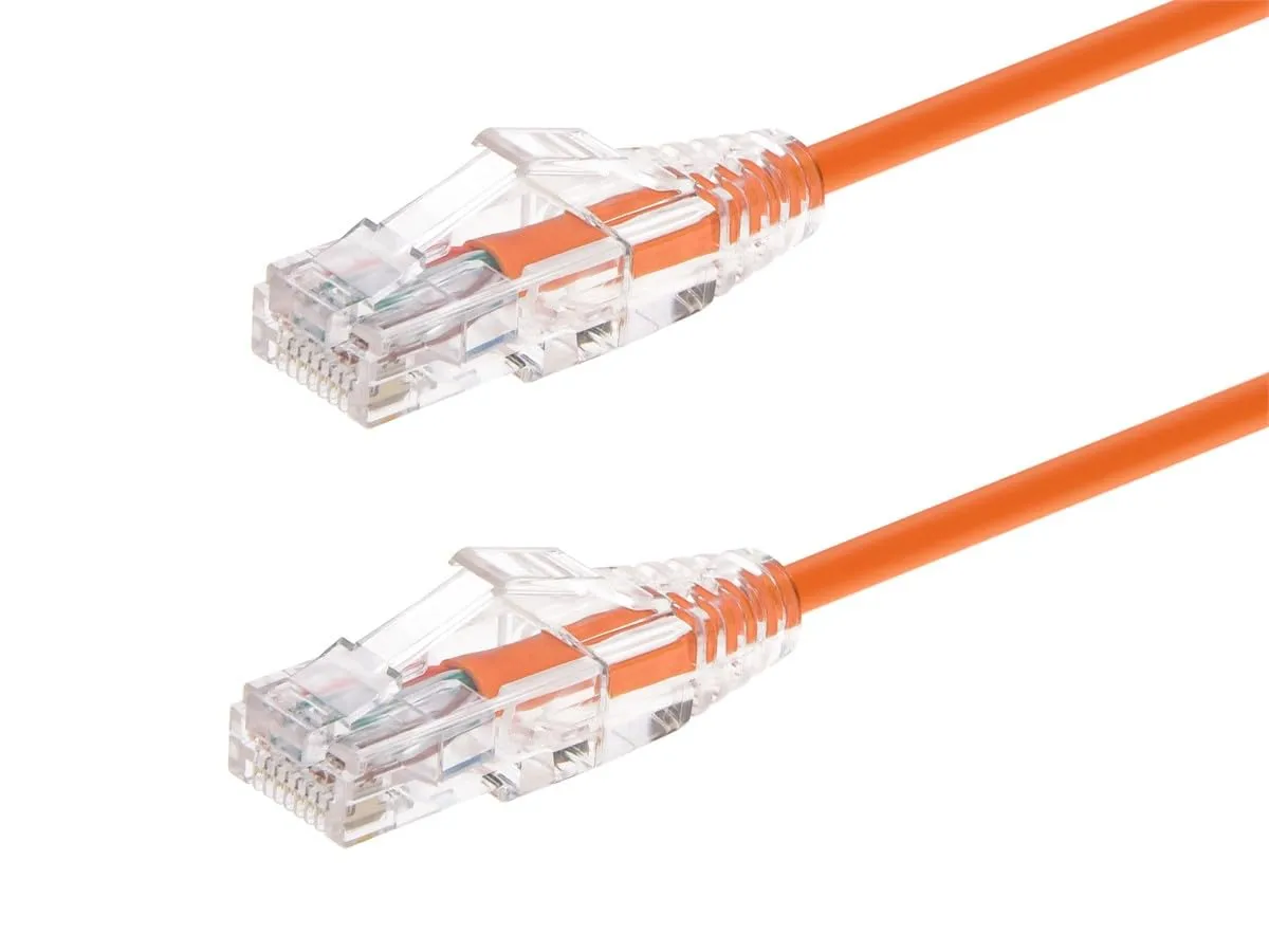 Monoprice SlimRun Cat6 UTP Ethernet Patch Cable 28AWG 550MHz Snagless
