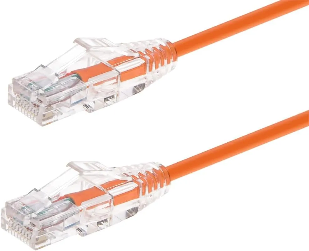 Monoprice SlimRun Cat6 UTP Ethernet Patch Cable 28AWG 550MHz Snagless