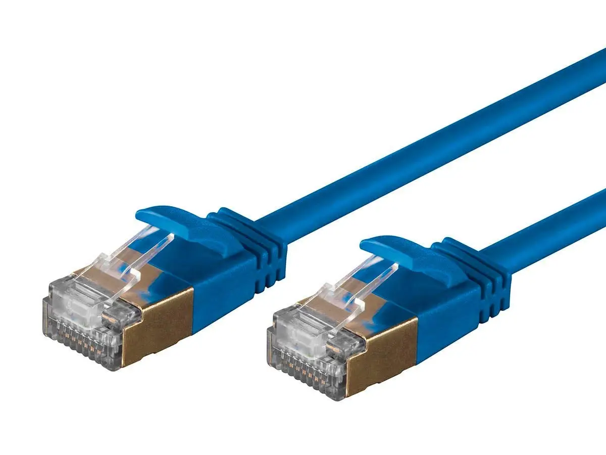 Monoprice Cat6A Ethernet Patch Cable - Snagless RJ45, Stranded, Double Shielded (S/FTP) Pure Bare Copper Wire, 36AWG, 5 Feet