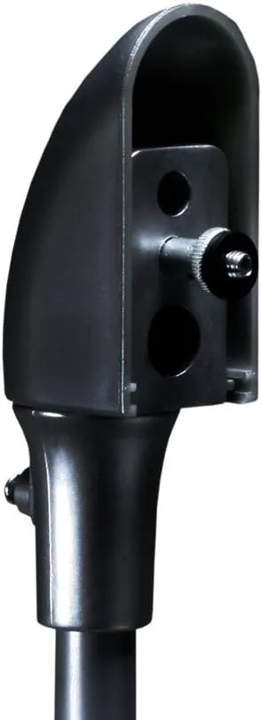 Monoprice Satellite Speaker Floor Stands - Black (Pair) Supports Up to 5 Lbs. Each