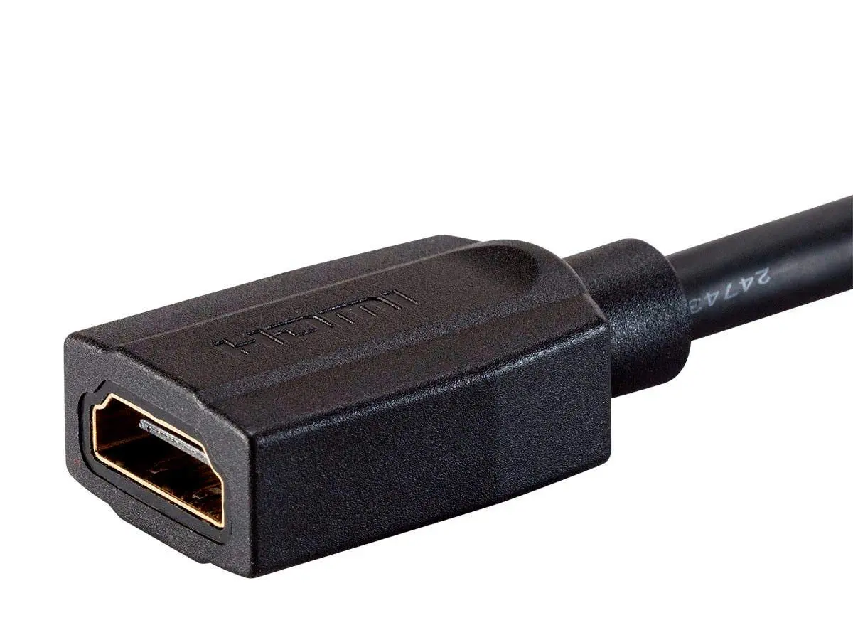 Monoprice High Speed HDMI Extension Cable - 48Gbps, Ultra 8K, Dynamic HDR, eARC, 1 Feet