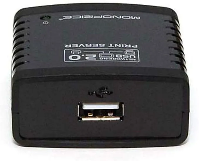Monoprice Networking USB 2.0 Print Server (5342)