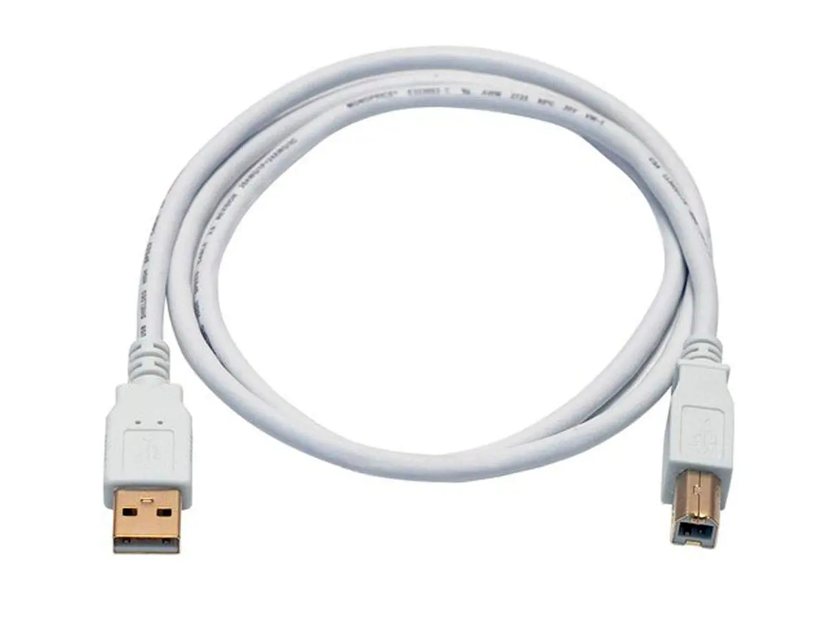 Monoprice USB-A to USB-B 2.0 Cable 28/24AWG Gold Plated