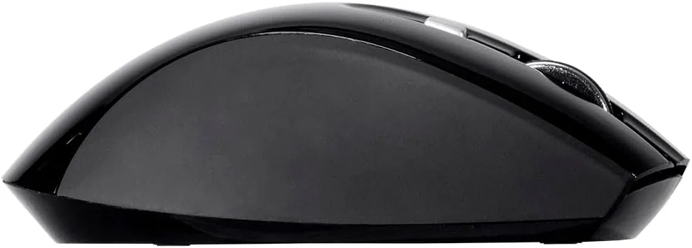 Monoprice Select Wireless Ergonomic Mouse - Two Additional Buttons, 2.4 Ghz Wireless Signal, Ideal for Work, Home, Office