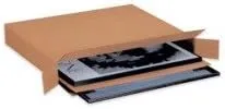 Side Loading Corrugated Boxes, 30 x 5 x 30 in, Kraft – Pack of 10