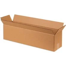 Partners Brand Long Corrugated Boxes, 26in x 6in x 6in, Kraft, Bundle of 25