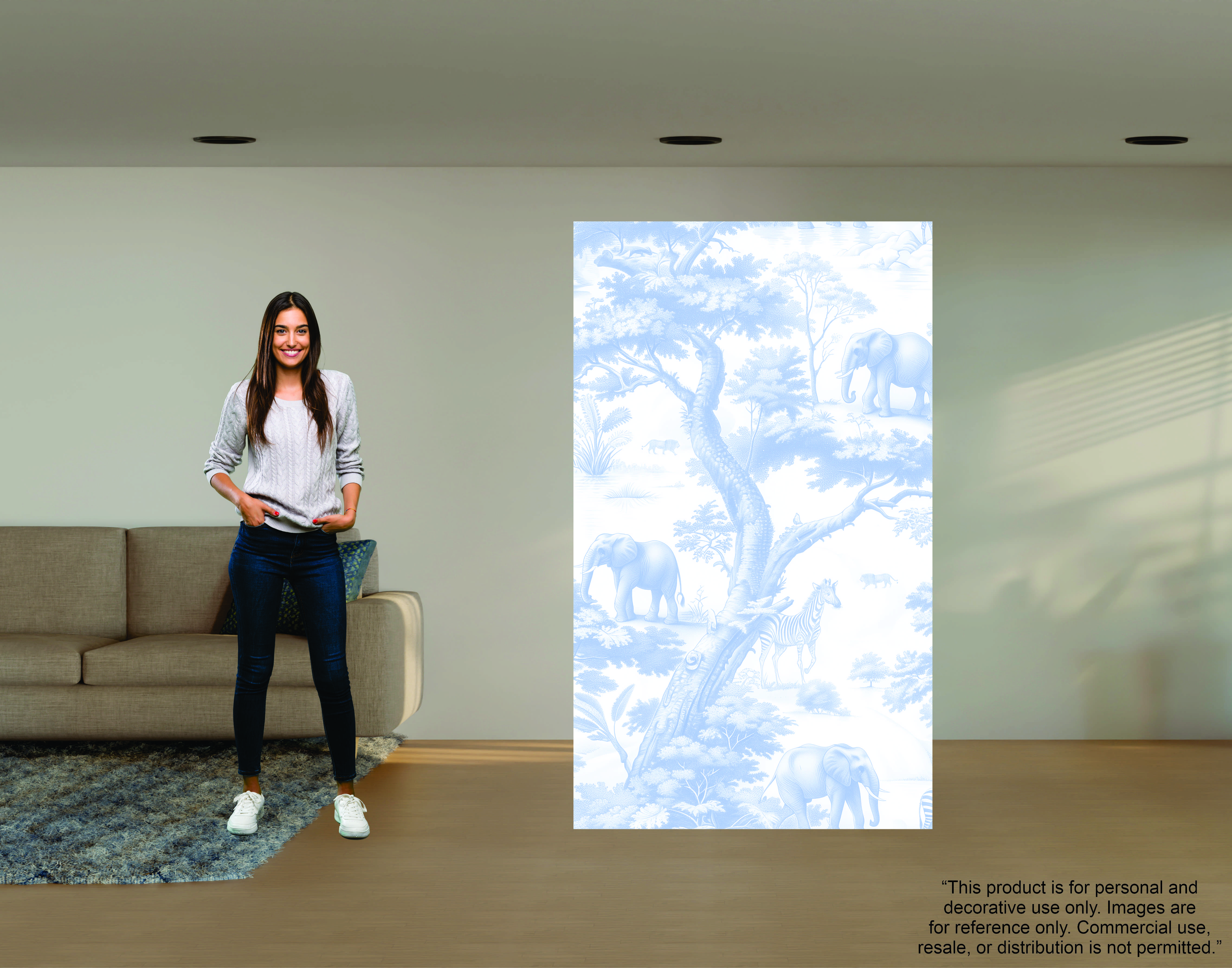 Baby Safari Backdrops Foamboard