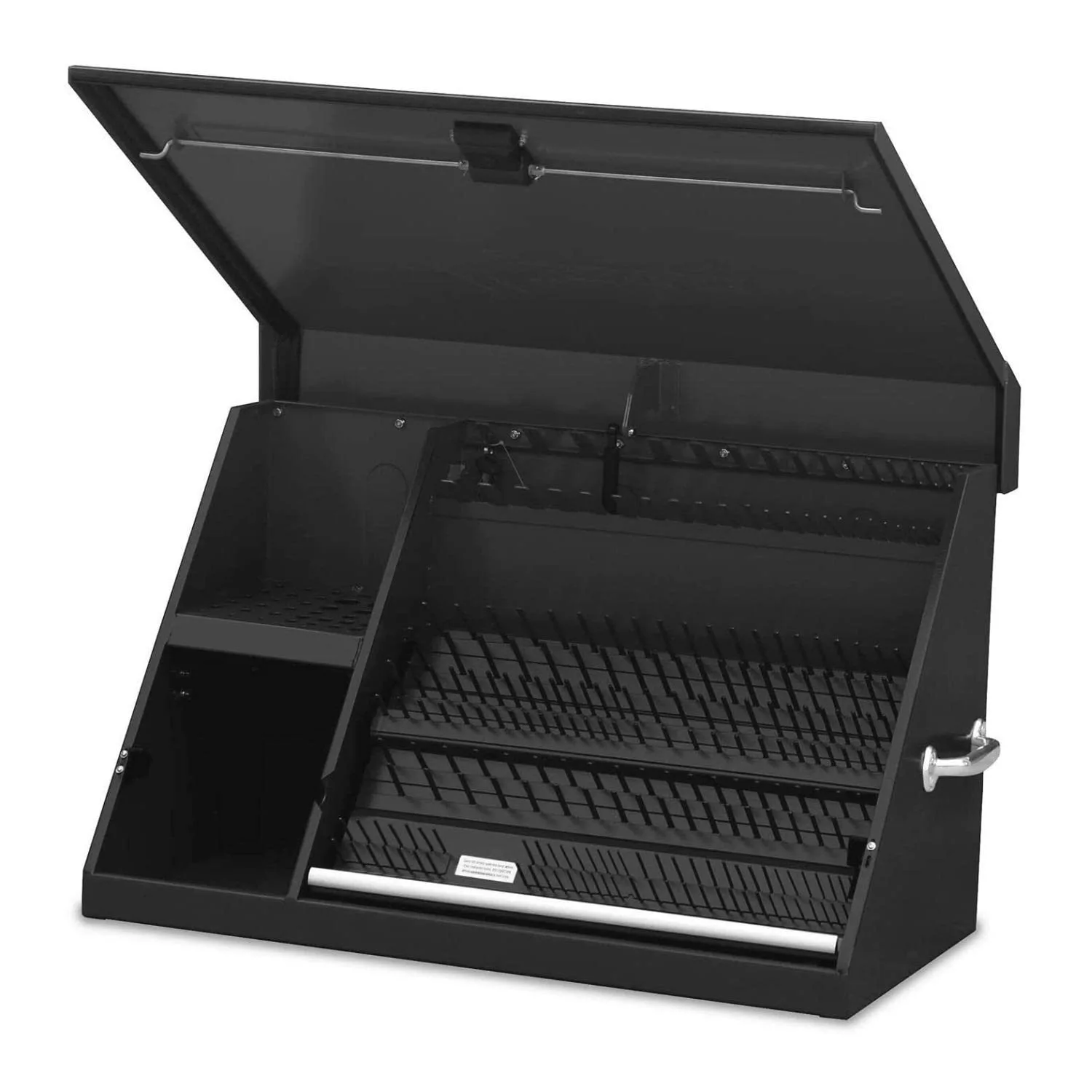 Montezuma XL450B 36-Inch Triangle Toolbox, 16-Gauge, Black
