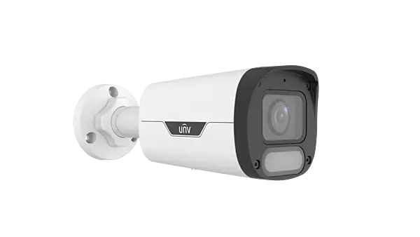 UNV 8MP ColorHunter Wise-ISP Warm Light Bullet Network Camera IPC2318LE-DF28KM-WP