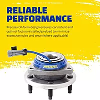 MOOG 513275 Wheel Bearing and Hub Assembly for Ford Edge