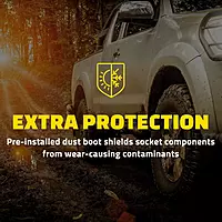 MOOG CK80308 Front Right Upper Suspension Control Arm and Ball Joint Assembly for Ford F-150