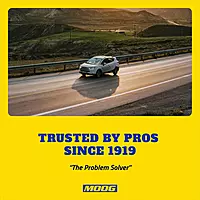 MOOG Front Radius Arm Bushing Kit - Heavy Duty Arm Mount - Idler Bracket & Steering Gear Idler - Wear Resistant Replacement Steering Bracket