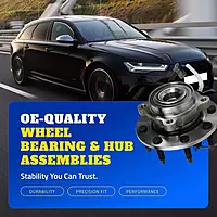 MOOG Front Wheel Hub Assembly for Chevrolet Silverado - 515058