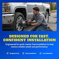 MOOG Front Wheel Hub Assembly for Chevrolet Silverado - 515058