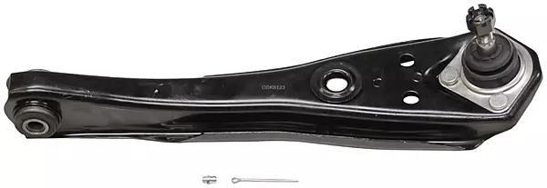 MOOG RK8123 Front Control Arm - Alloy Steel, Black