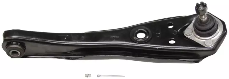 MOOG RK8123 Front Control Arm - Alloy Steel, Black