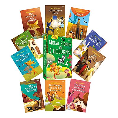 Moral Stories for Children: 10 in 1 Timeless Moral Stories for Kids