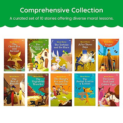 Moral Stories for Children: 10 in 1 Timeless Moral Stories for Kids