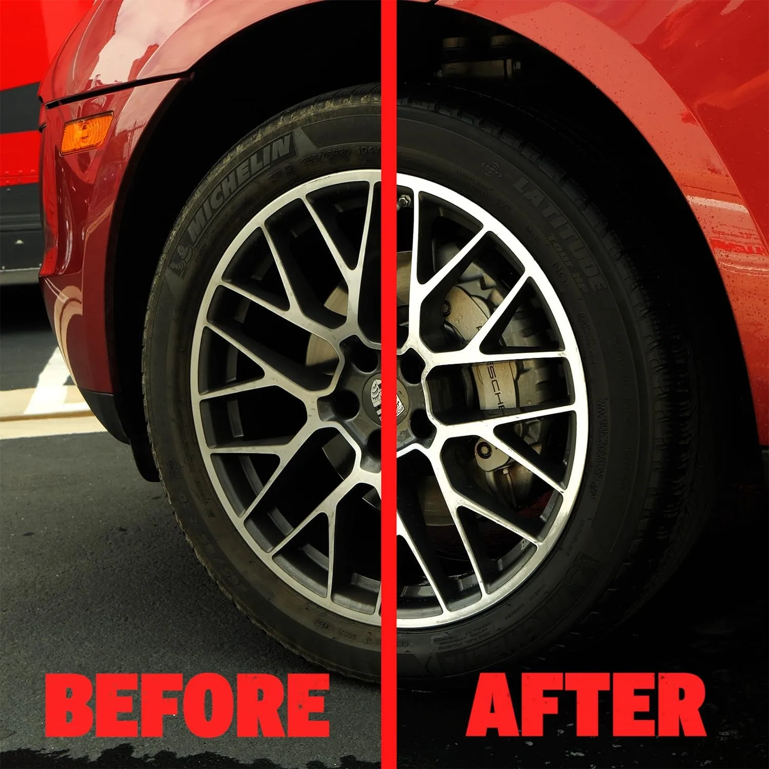 Mothers Polished Aluminum Wheel Cleaner, 24 oz. — Safely Cleans Uncoated Polished Aluminum & Anodized Wheels (06024)