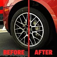 Mothers Polished Aluminum Wheel Cleaner, 24 oz. — Safely Cleans Uncoated Polished Aluminum & Anodized Wheels (06024)