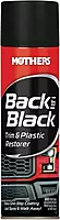 Mothers Back-to-Black Trim & Plastic Restorer, 10 oz. Aerosol — Removes Oxidation, Dirt & Wax Residue – Restores Faded Trim & Provides Long-Lasting Protection (06110)