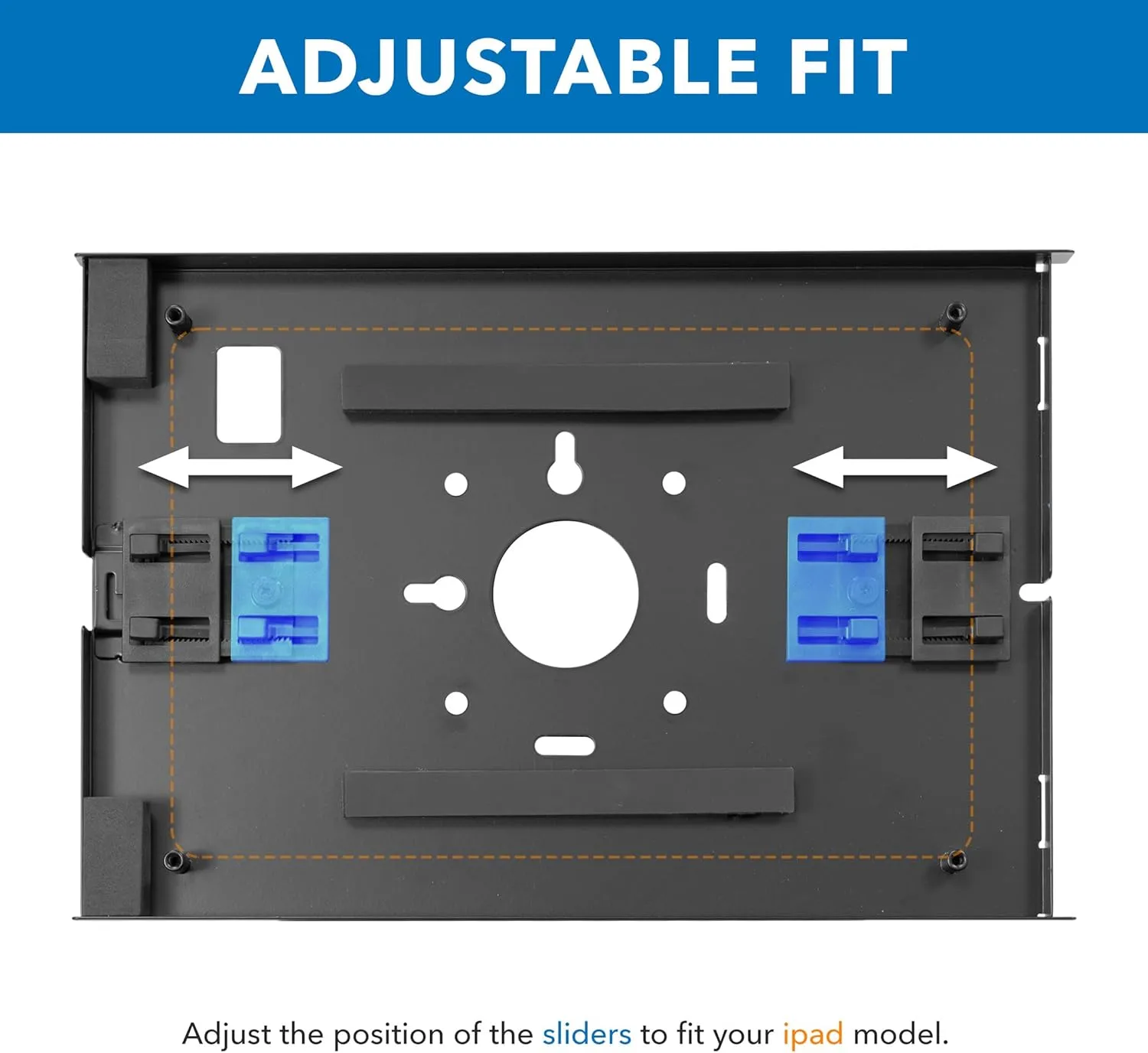 Mount-It! Anti-Theft Tablet Floor Stand Kiosk, Commercial Floor Kiosk with Universal Enclosure