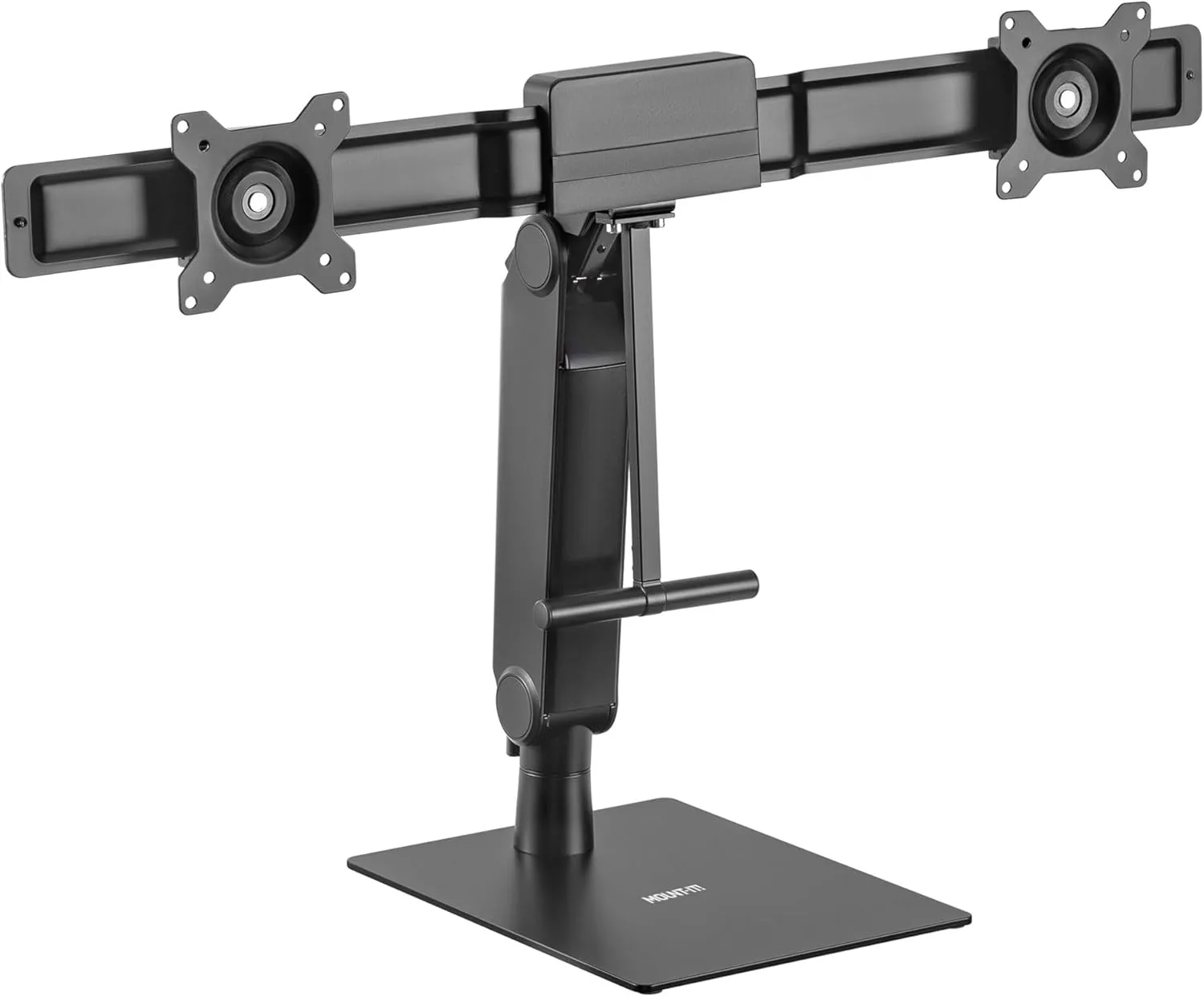 Mount-It! Freestanding Dual Monitor Stand 17" to 32", Height Adjustable