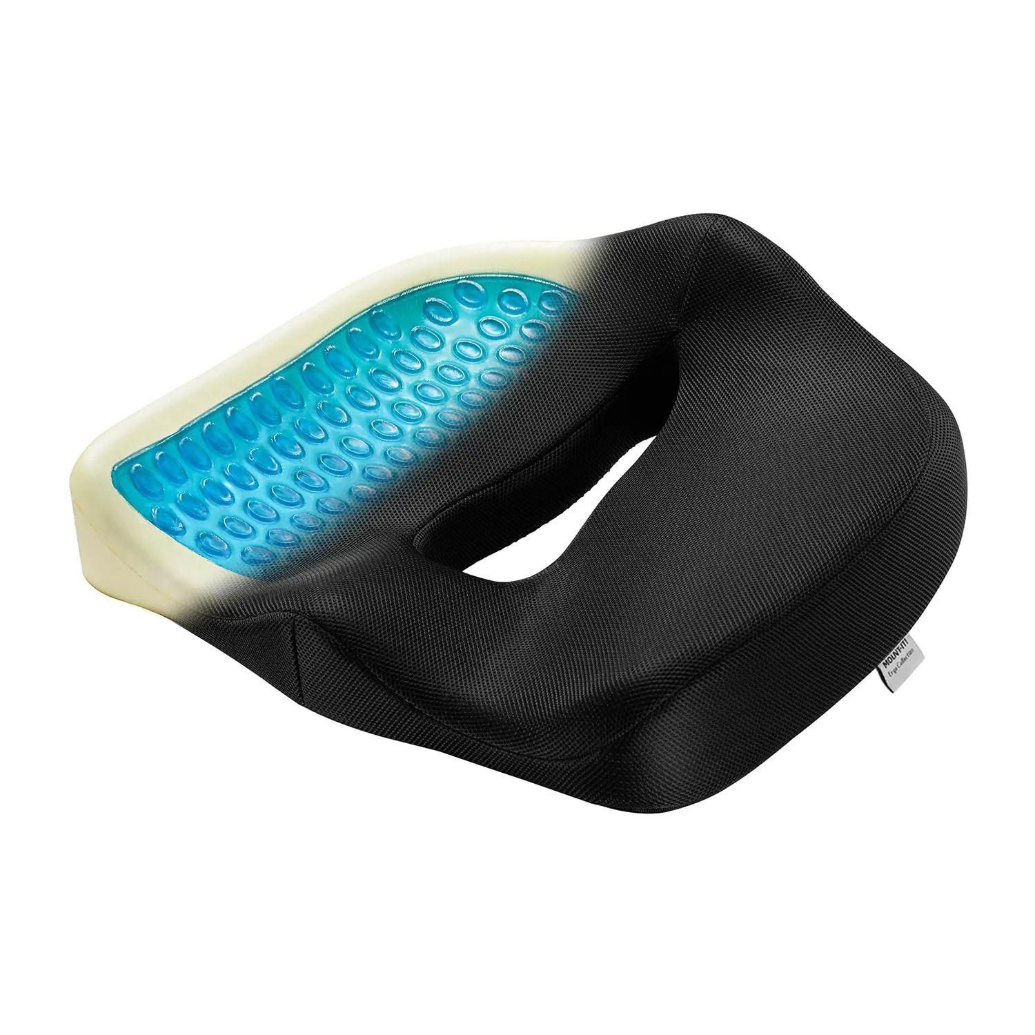 Mount-It! Office Seat Cushion, Premium Ergonomic Memory Foam with Cooling Gel