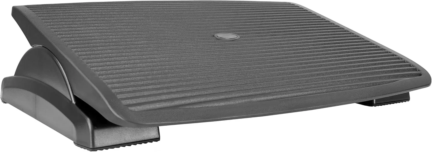 Mount-It! Ergonomic Footrest for Office or Home | Under Desk Tilting Footrest | Adjustable Desk Foot Rest with Massaging