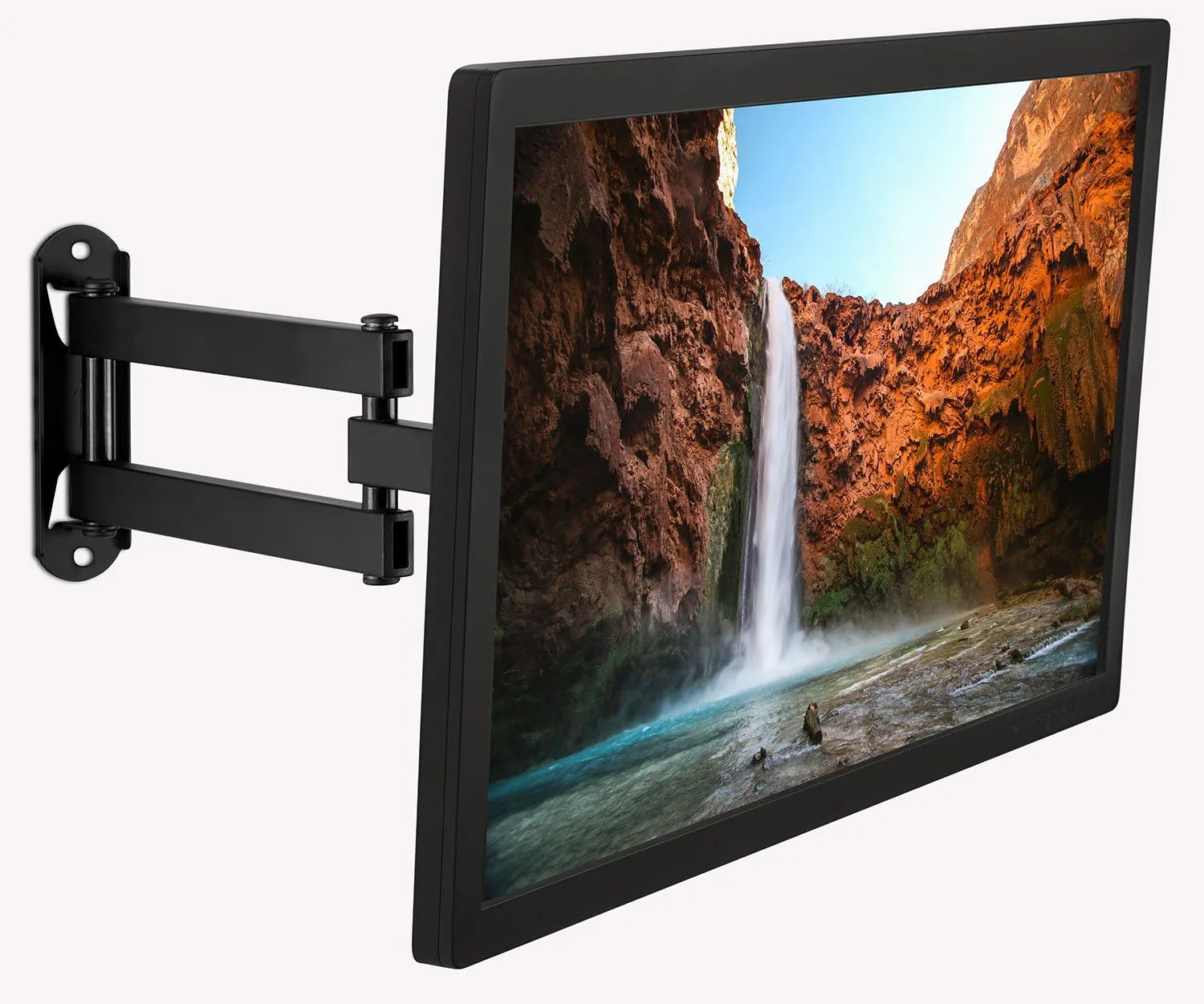 Mount-It! TV Wall Mount Bracket with Full Motion Arm Fits 13-42” Flat Screen TVs VESA 75, 100, 200