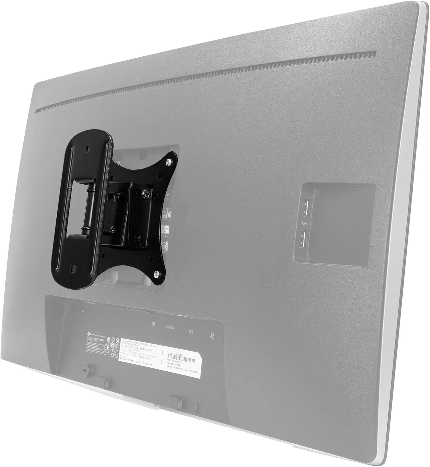 Mount-It! MI-2829 Small TV Monitor Wall Mount | RV TV Mount | Quick Release VESA Wall Mount | Fits 19 20 21 22 23 24 25 Inch
