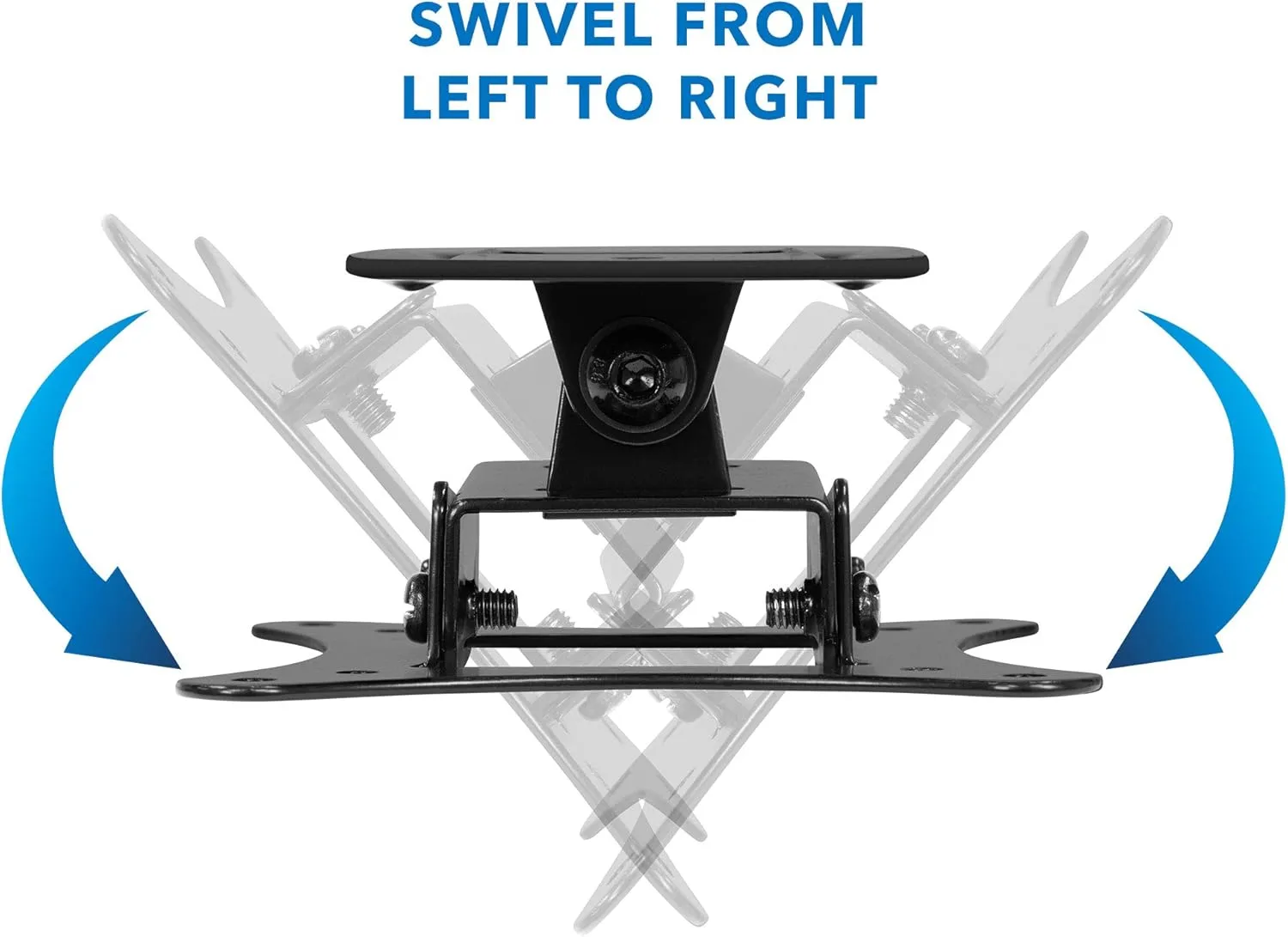 Mount-It! MI-2829 Small TV Monitor Wall Mount | RV TV Mount | Quick Release VESA Wall Mount | Fits 19 20 21 22 23 24 25 Inch