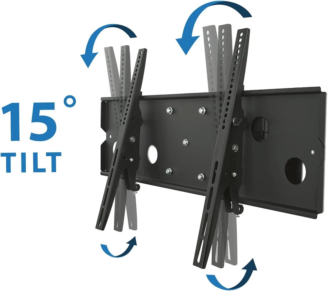 Mount-It! Long Arm TV Wall Mount with 26 Inch Extension, Swing Out Full Motion Design for Corner Installation, Fits 40 50