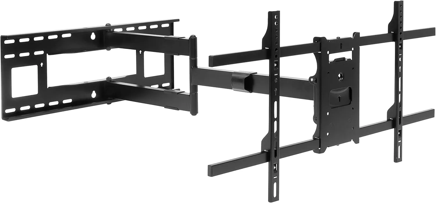 Mount-It! Long Arm TV Mount, Full Motion Wall Bracket with 40 inch Extension Articulating Arm, Fits Screen Sizes 42, 47, 50