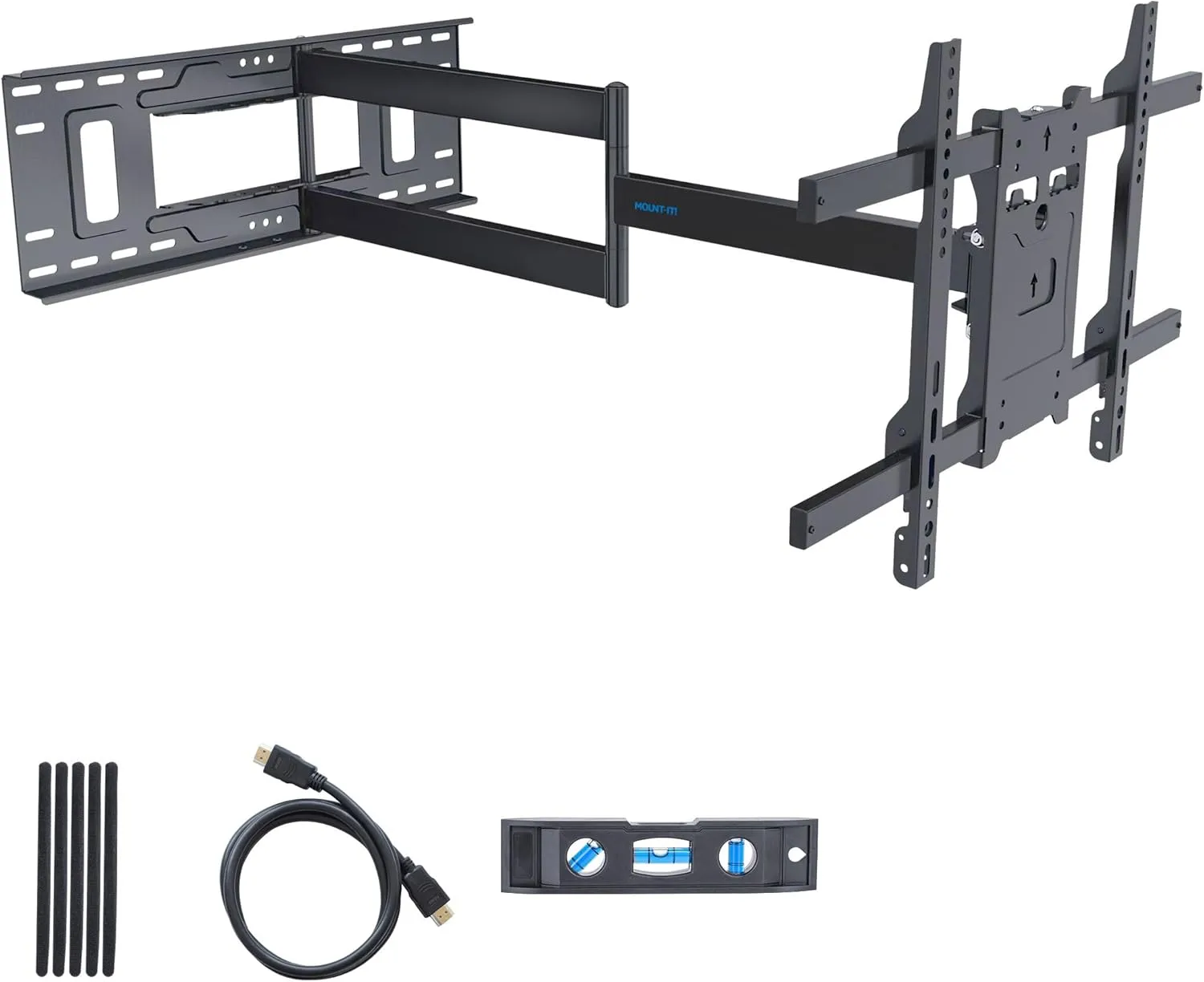 Mount-It! Long Arm TV Mount, Full Motion Long Extension Wall Bracket with 38.5 inch Extension,TV Wall Mount Fits Screens 40