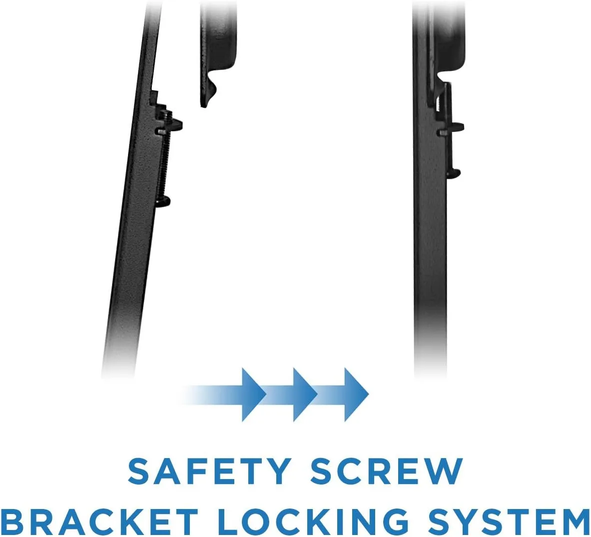 Mount-It! Full Motion TV Wall Mount | Single Stud Installation | Swivel