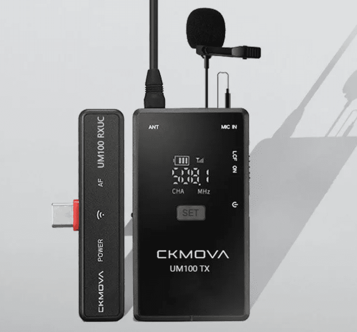 CKMOVA UM100 Kit3 UHF Wireless Microphone