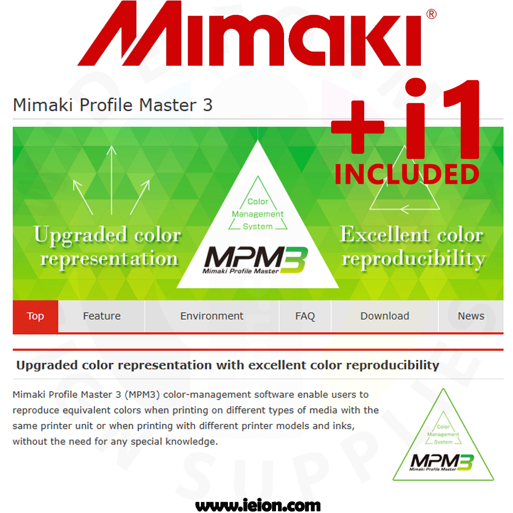 Mimaki Profile Master 3 (MPM3) + i1 - MPM3+i1