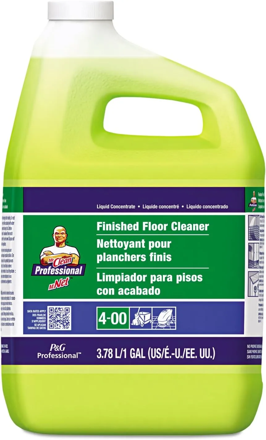Finished Floor Cleaner, Lemon Scent, One Gallon Bottle 128 Fl Oz (Pack of 1)