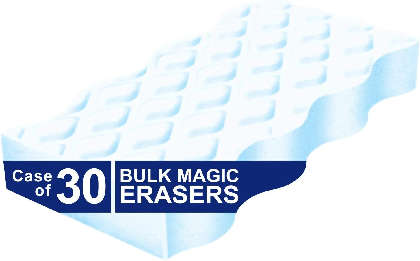 Mr. Clean Magic Eraser Extra Durable, 4.6 X 2.4, 0.7" Thick, White, 30/carton