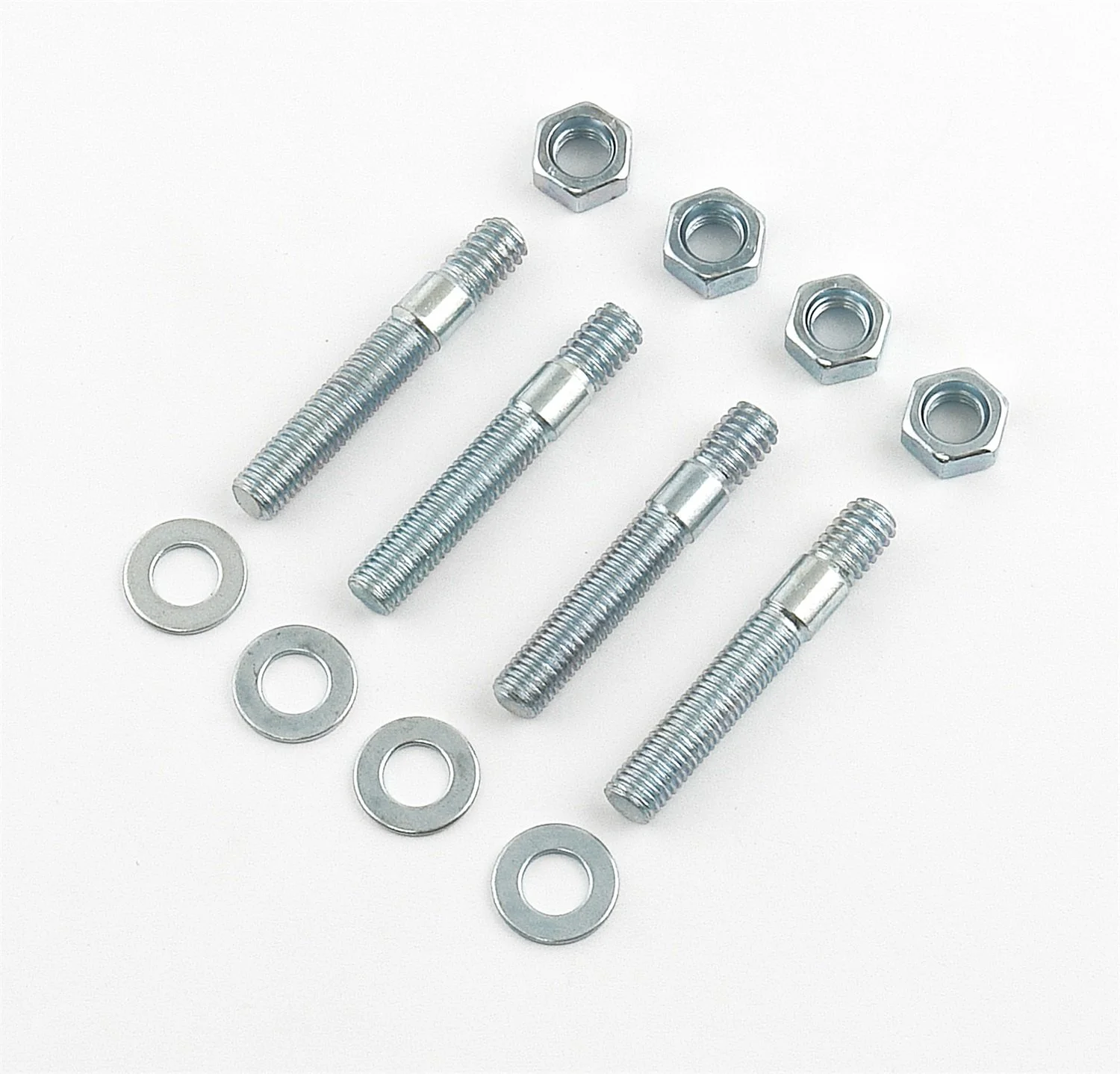 Mr. Gasket Carb Studs 2 in Length, Silver