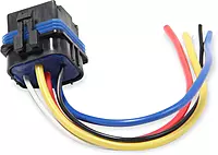 Mr. Gasket 40100G Waterproof Relay 12V DC/30 Amp Continuous/40 Amp Momentary 7 in. Long Wiring Pigtail Waterproof Relay