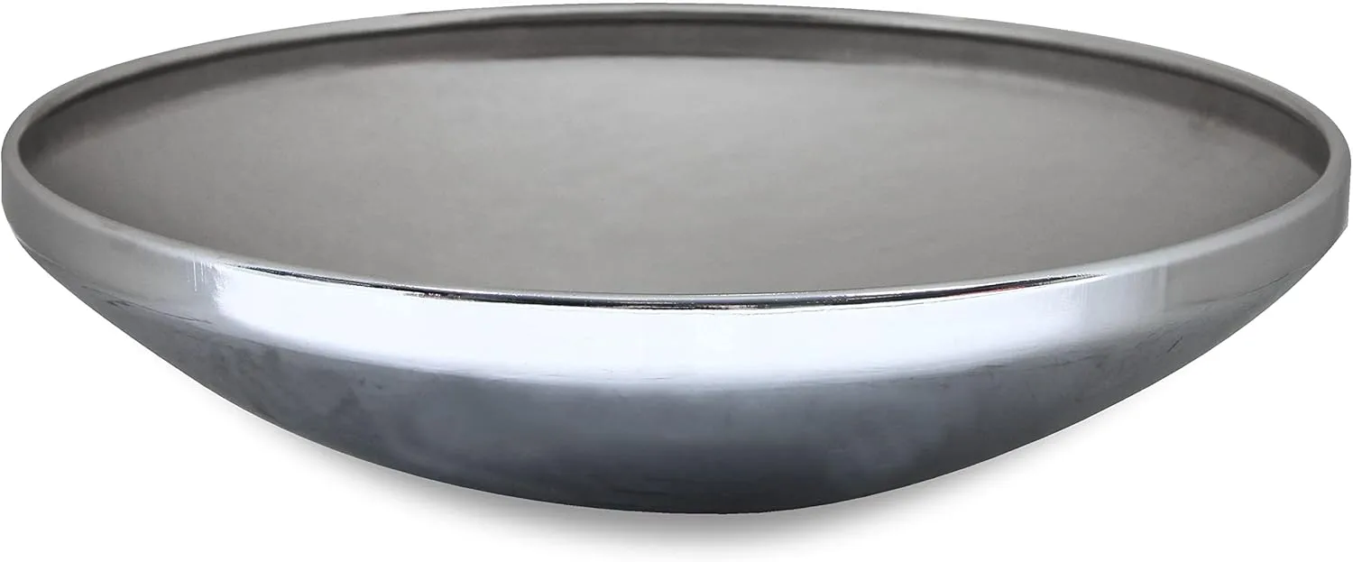 Mr. Gasket 4580 Baby Moon Hub Caps - Chrome