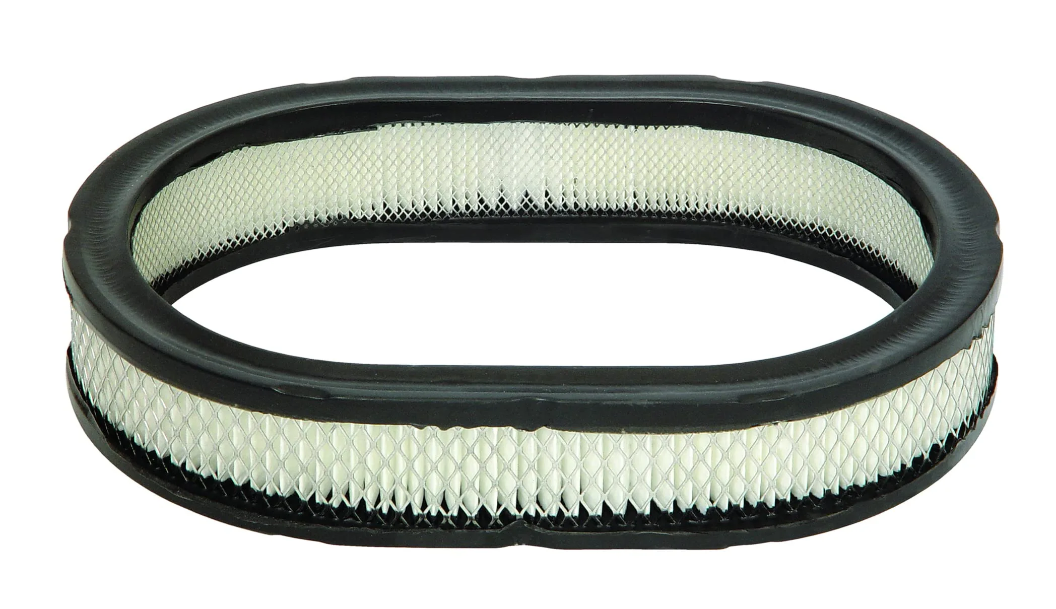 Mr. Gasket 6405G 12" X 2" Oval Air Cleaner Element , White